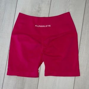 Alphalete Amplify Hot pink shorts